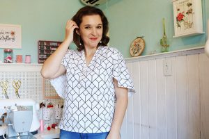 blusa com manga gode: aprenda a costurar