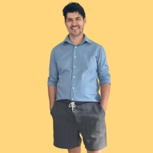 Bermuda casual masculina