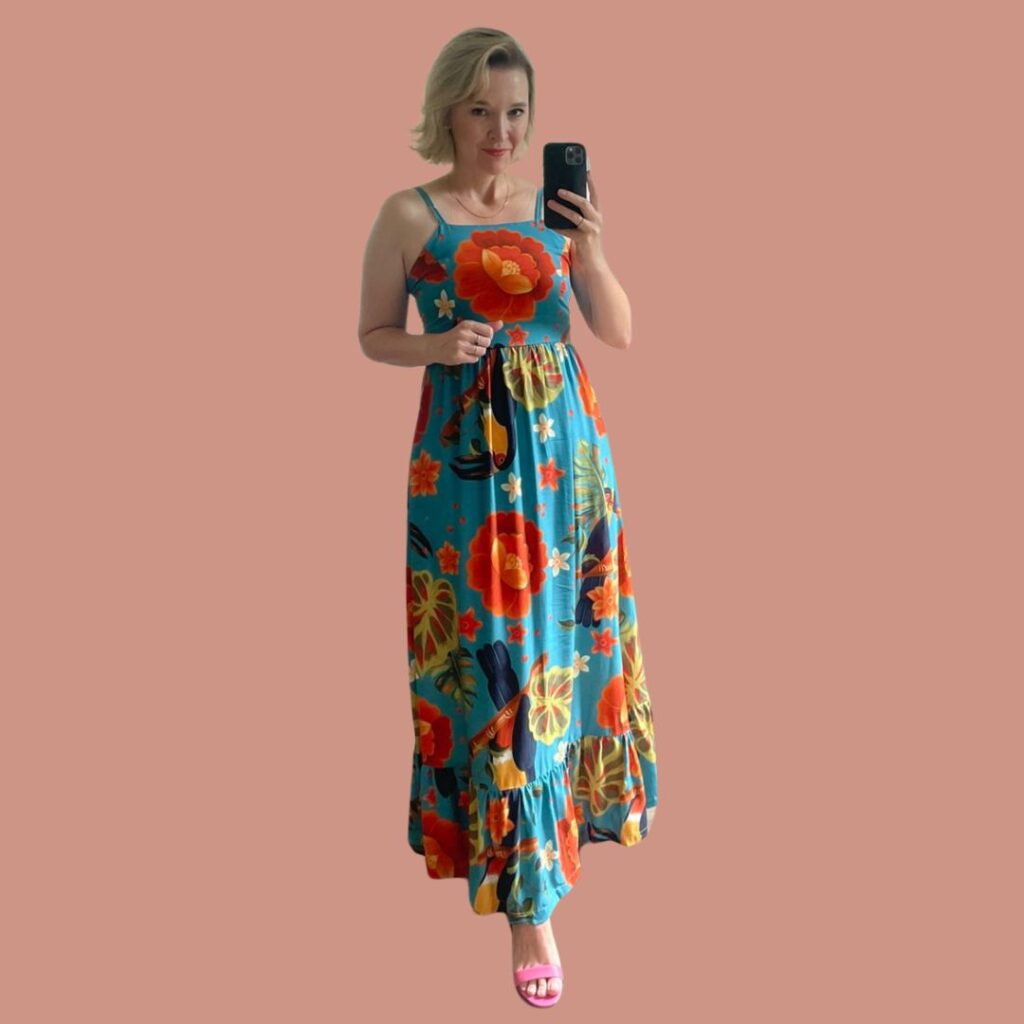 Vestido de Alcinha Regulável com Lastex