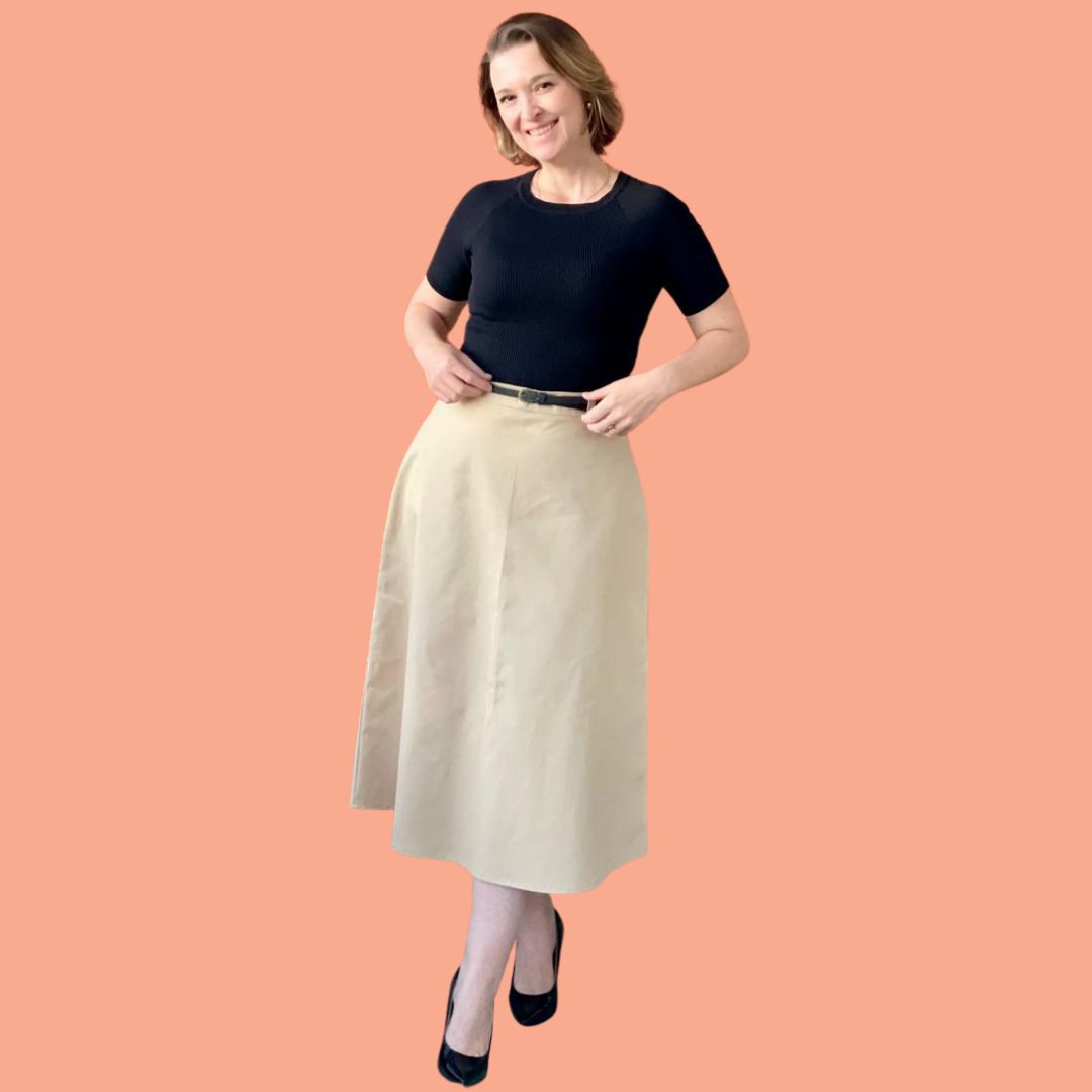 Saia Evasê Tradicional