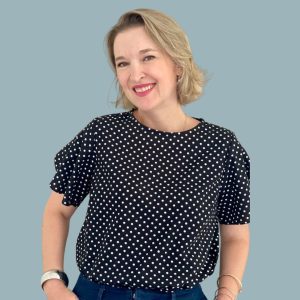 Blusa com Manga Tulipa