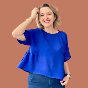 Bata com Franzido na Lateral