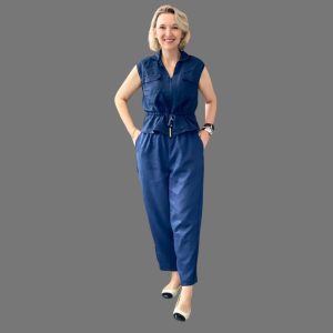 Calça Simples Estilo Cenoura