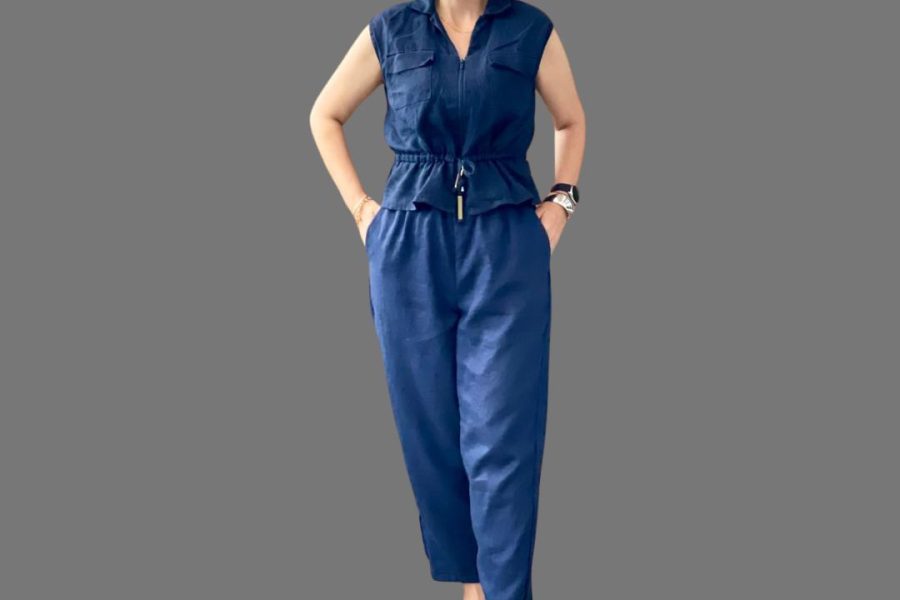 Calça Simples Estilo Cenoura