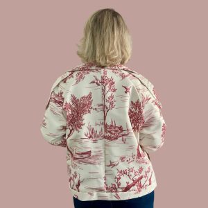 Jaqueta com manga Raglan