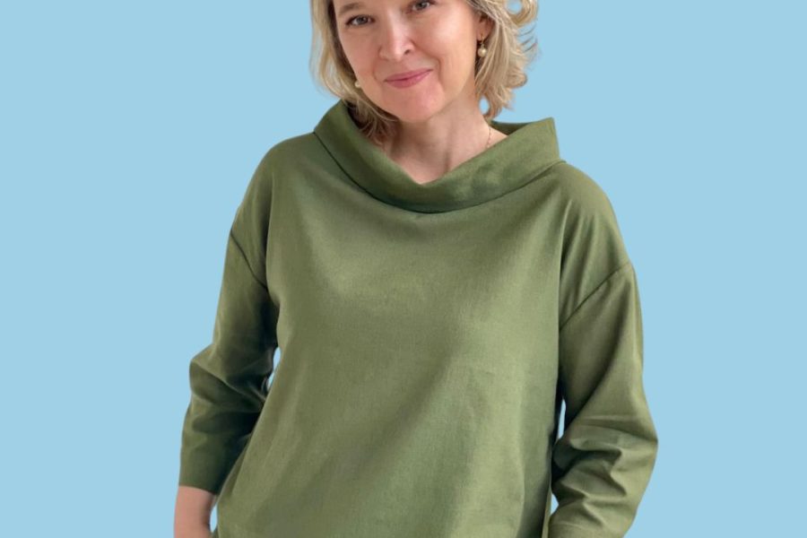 Blusa Gola Canoa Alta