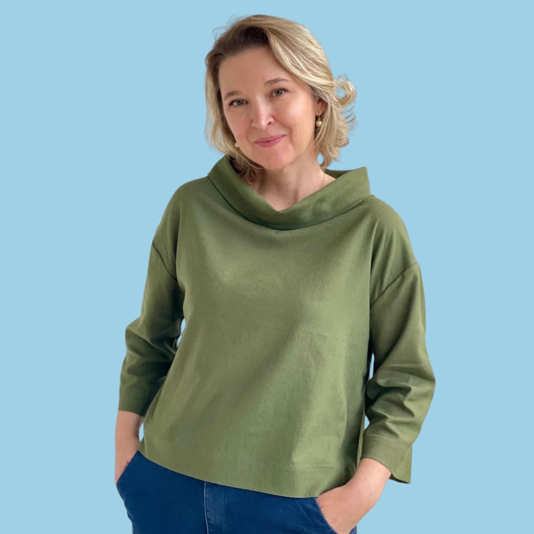 Blusa Gola Canoa Alta