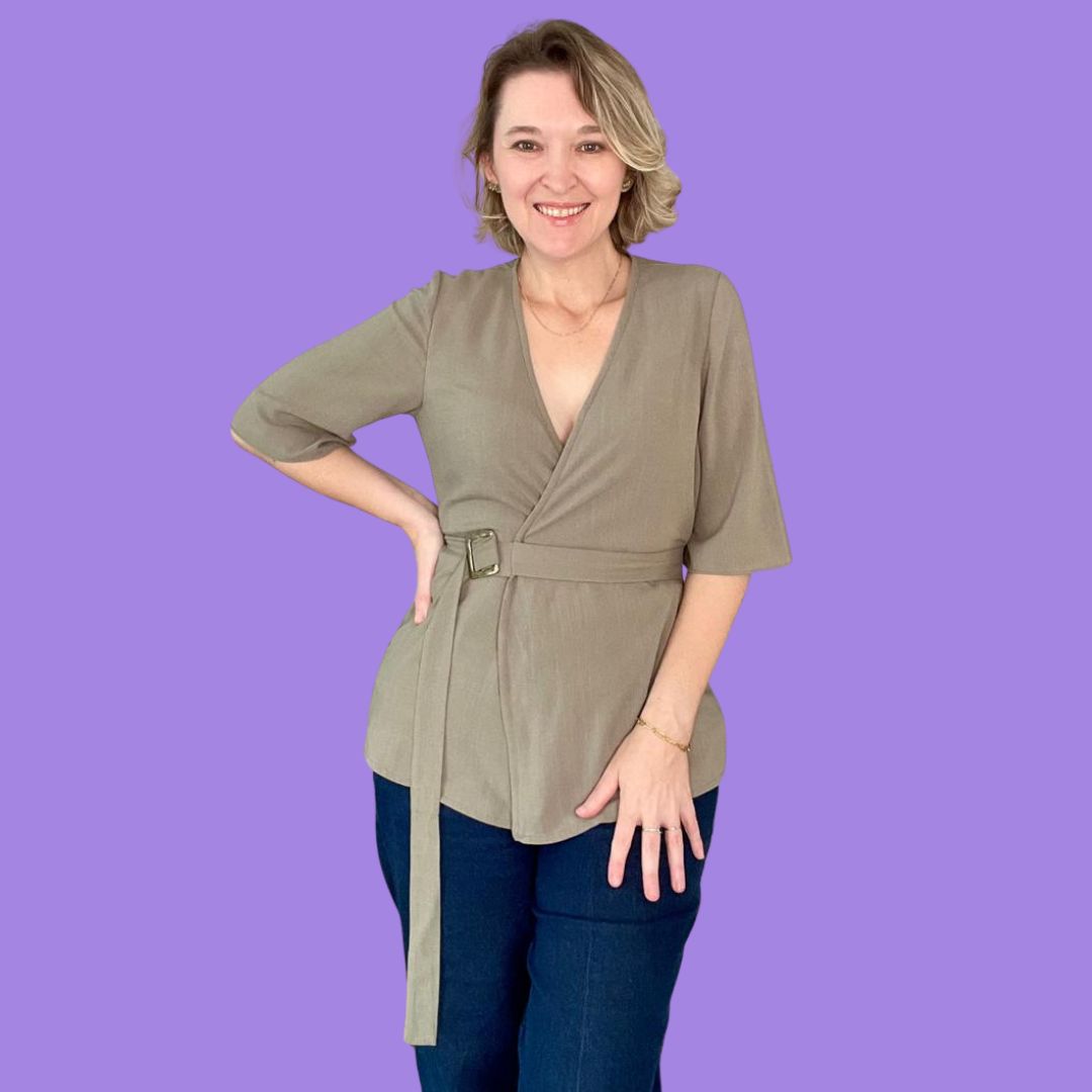 Blusa envelope