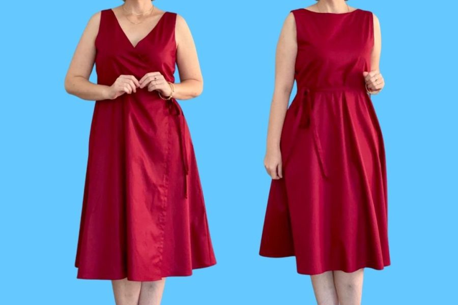 Vestido Envelope Reversível