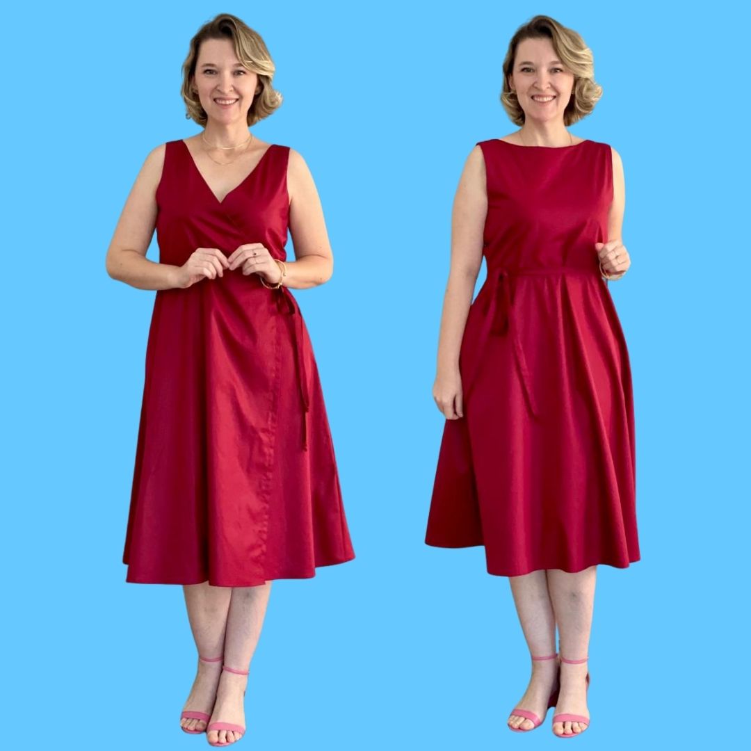 Vestido Envelope Reversível