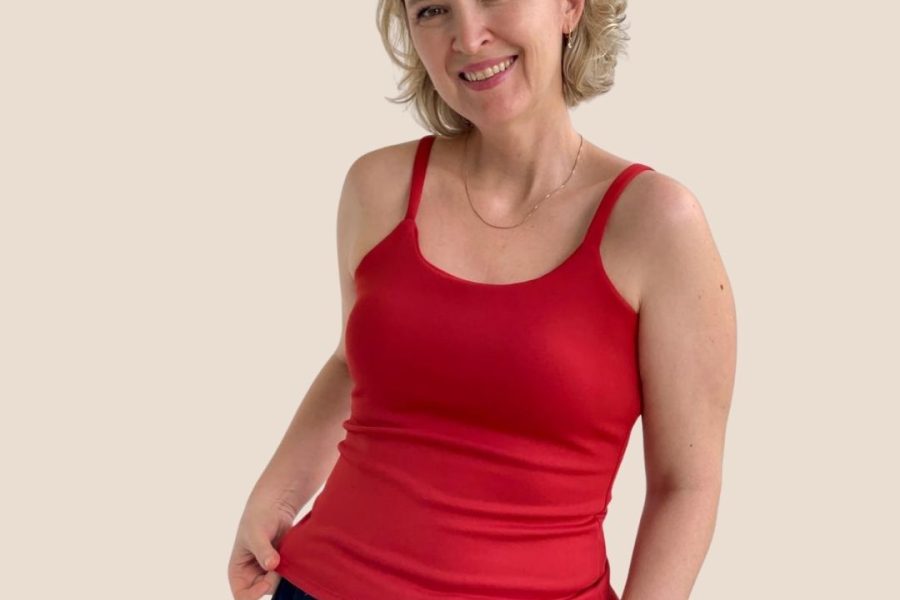 Blusa de Alcinha de Malha