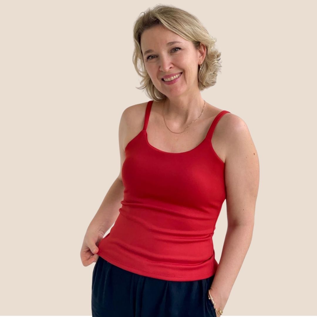 Blusa de Alcinha de Malha
